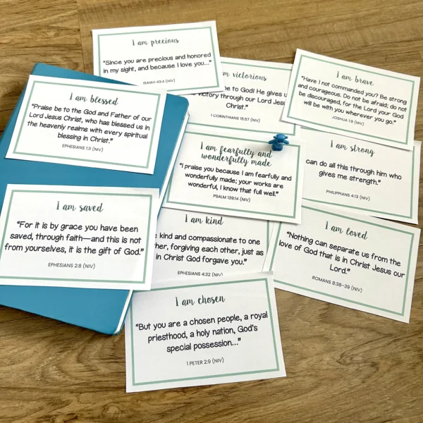 DIY Printable | I AM Bible Affirmations For Kids