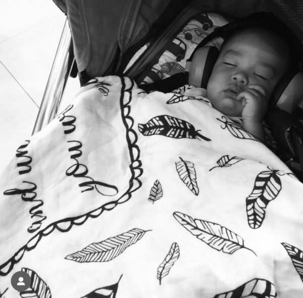 Feathers Scripture Swaddle - Image 6